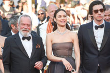 Terry Gilliam, Olga Kurylenko, Adam Driver Terry Gilliam, Olga Kurylenko, Adam Driver